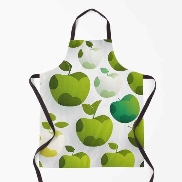 Item preview, Green apple pattern designed and sold by Pluplys Galleria.