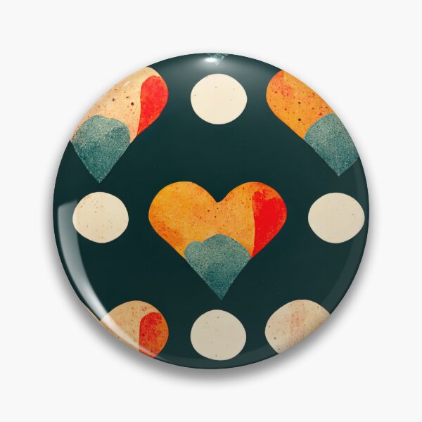 Item preview, Heart Pattern colorful designed and sold by SpiceupStudios.