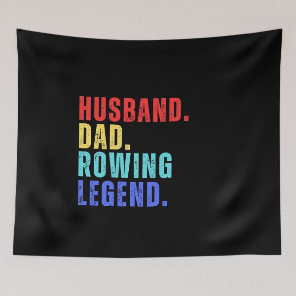 Item preview,  HUSBAND DAD ROWING LEGEND, Water Sports, National Beach Day, Tropical Vacation designed and sold by Sun Sand & Sea Art.