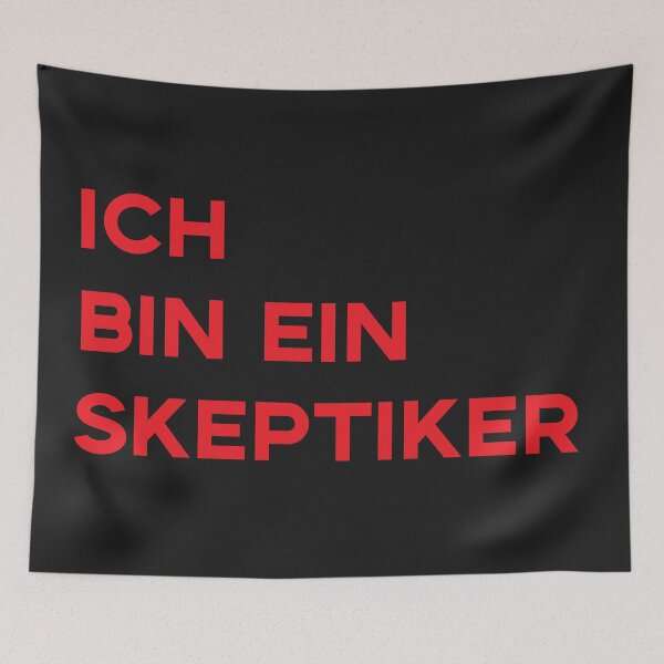 Item preview, ich bin ein skeptiker designed and sold by littleredpills.