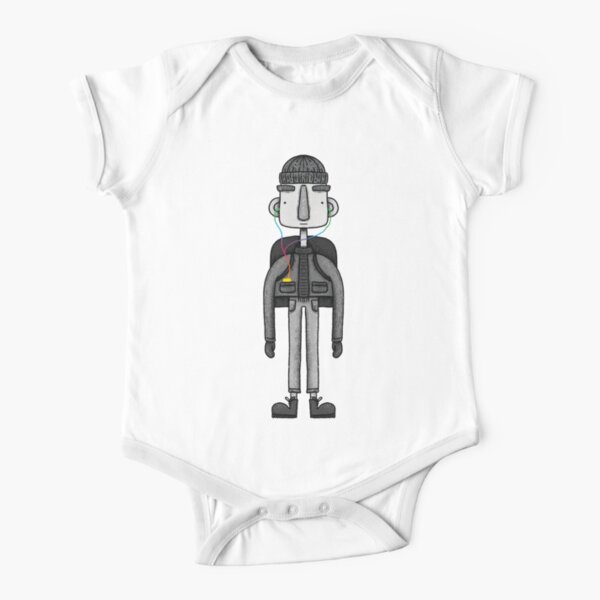 Music gives me everything Short Sleeve Baby One-Piece