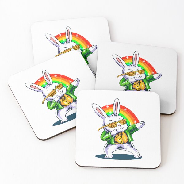 Item preview, Bunny Dabbing In His St Patricks Day designed and sold by Salma Art.