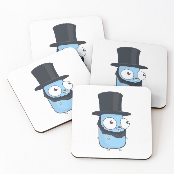 Item preview, The Golang Mascot: Stovepipe Hat designed and sold by hellkni9ht.