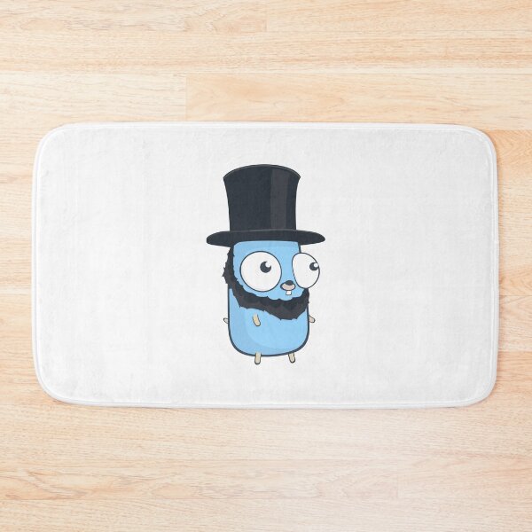 Item preview, The Golang Mascot: Stovepipe Hat designed and sold by hellkni9ht.