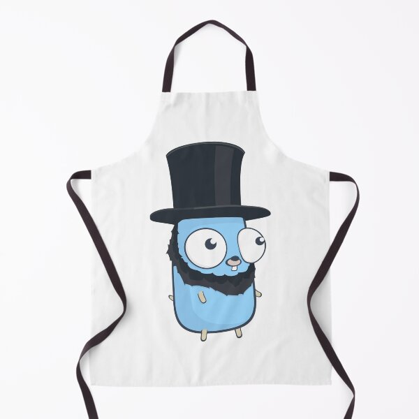 Item preview, The Golang Mascot: Stovepipe Hat designed and sold by hellkni9ht.