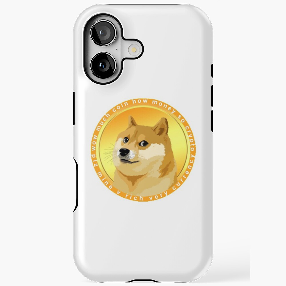 Dogecoin Funny Dog Meme Coin Crypto Currency Doge