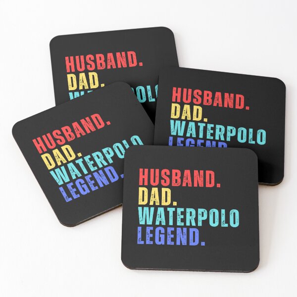 Item preview, HUSBAND DAD WATERPOLO LEGEND, Water Sports, National Beach Day, Tropical Vacation designed and sold by Sun Sand & Sea Art.