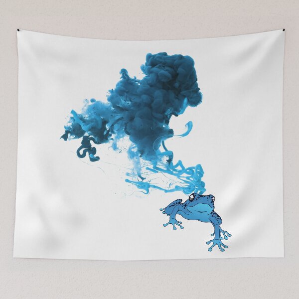 Item preview, Blue frog  designed and sold by courtney petersen.