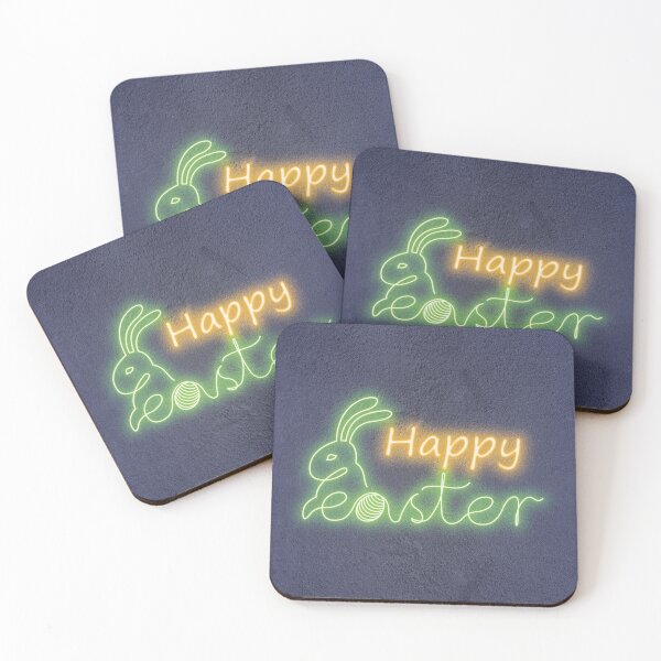 Item preview, Happy Easter one line bunny head original artwork designed and sold by paragonDesign28.