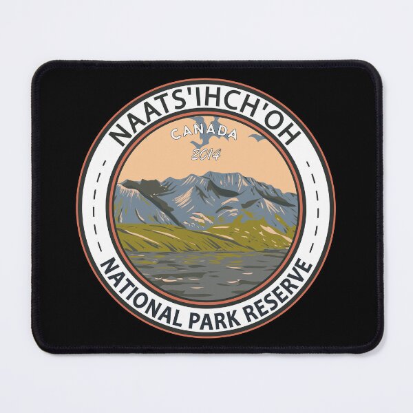 Item preview, Naats'ihch'oh National Park Reserve Canada Vintage Badge designed and sold by KrisSidDesigns.