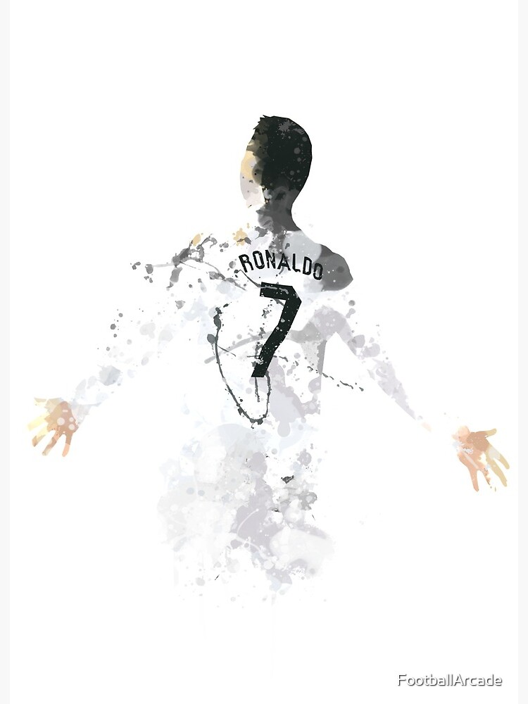 Cristiano Ronaldo - Siuuu | Art Board Print