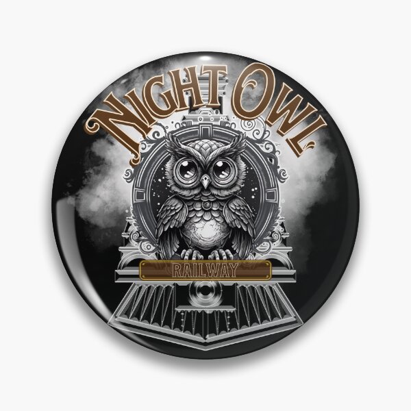 Item preview, Night Owl Railway Fantasy Steam Engine designed and sold by my-green-gecko.