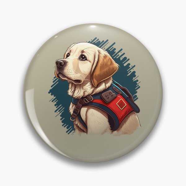 Item preview, Service Dog - Our 4-pawed Heros designed and sold by SnarkyCoffee.