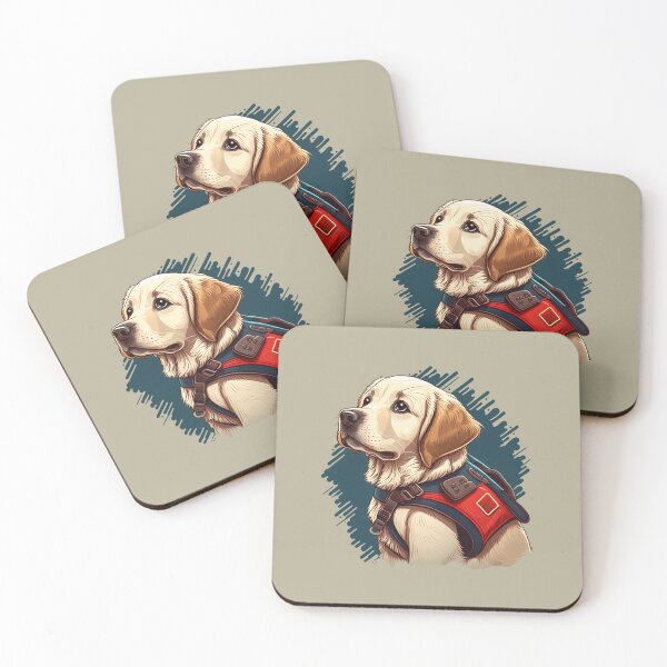 Item preview, Service Dog - Our 4-pawed Heros designed and sold by SnarkyCoffee.