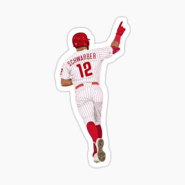 Kyle Schwarber Jersey  Sticker for Sale by meganhoban