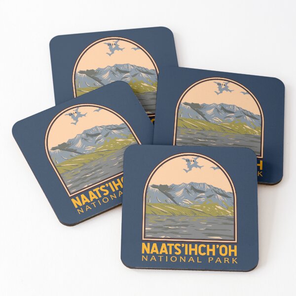 Item preview, Naats'ihch'oh National Park Reserve Vintage Emblem designed and sold by KrisSidDesigns.