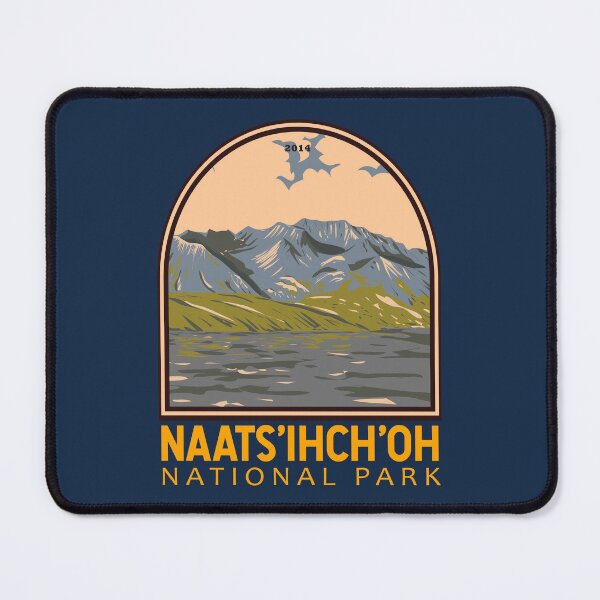 Item preview, Naats'ihch'oh National Park Reserve Vintage Emblem designed and sold by KrisSidDesigns.