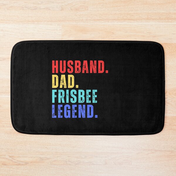 Item preview, HUSBAND DAD FRISBEE LEGEND, Water Sports, National Beach Day, Tropical Vacation designed and sold by Sun Sand & Sea Art.