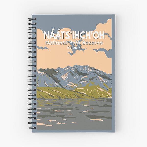 Item preview, Naats'ihch'oh National Park Reserve Travel Art Vintage designed and sold by KrisSidDesigns.