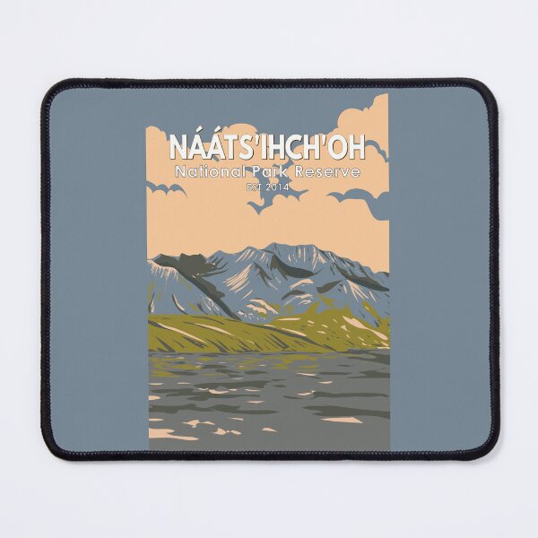 Item preview, Naats'ihch'oh National Park Reserve Travel Art Vintage designed and sold by KrisSidDesigns.
