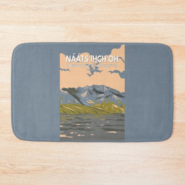 Item preview, Naats'ihch'oh National Park Reserve Travel Art Vintage designed and sold by KrisSidDesigns.