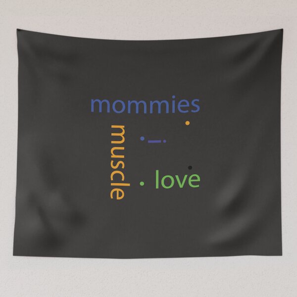 Item preview, i love muscle mommies designed and sold by designalihamza.