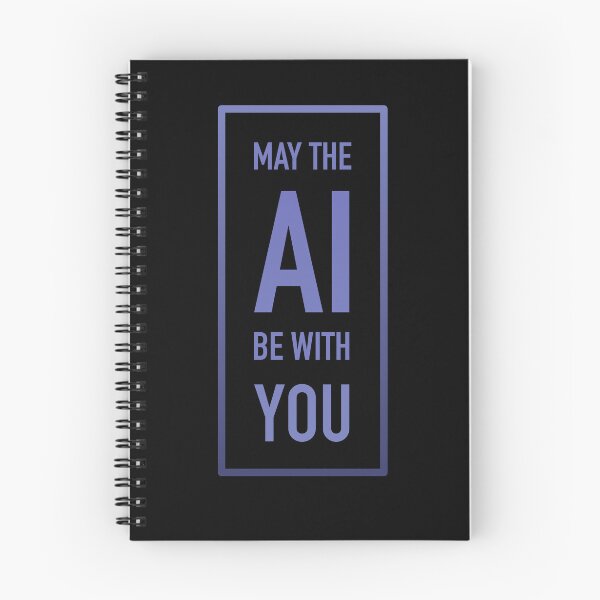 Item preview, may the AI be with you designed and sold by Marcin Szmandra.