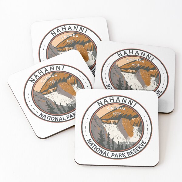Item preview, Nahanni National Park Reserve Canada Vintage Badge designed and sold by KrisSidDesigns.