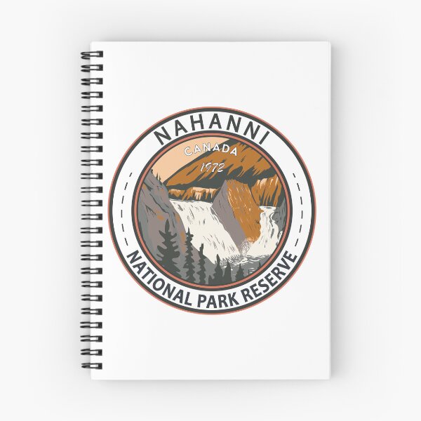 Item preview, Nahanni National Park Reserve Canada Vintage Badge designed and sold by KrisSidDesigns.
