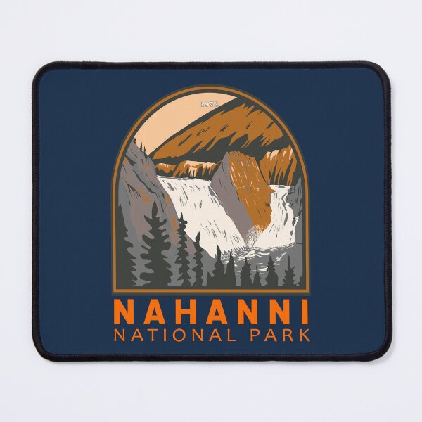 Item preview, Nahanni National Park Reserve Vintage Emblem designed and sold by KrisSidDesigns.