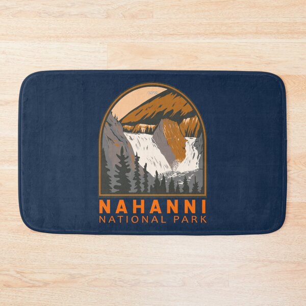 Item preview, Nahanni National Park Reserve Vintage Emblem designed and sold by KrisSidDesigns.