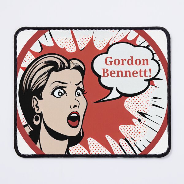 Item preview, Gordon Bennett Sticker designed and sold by Revjock.