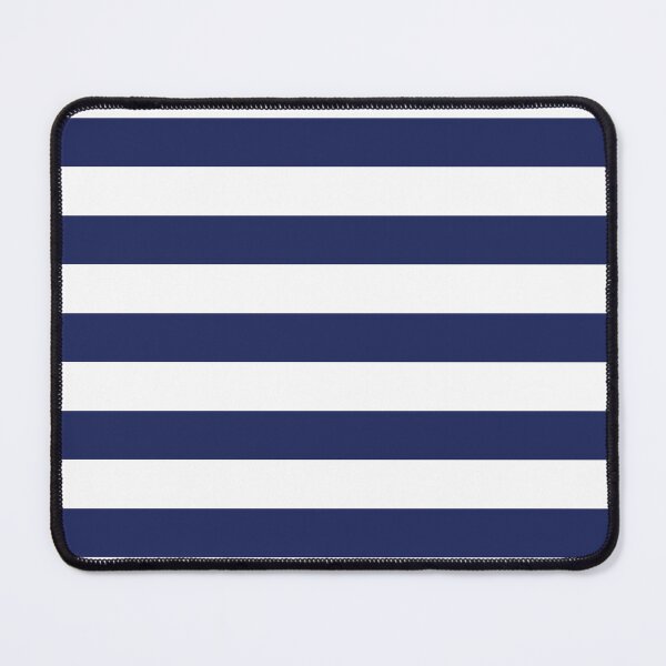 Item preview, Navy Blue and White Stripes designed and sold by Amy Brinkman.