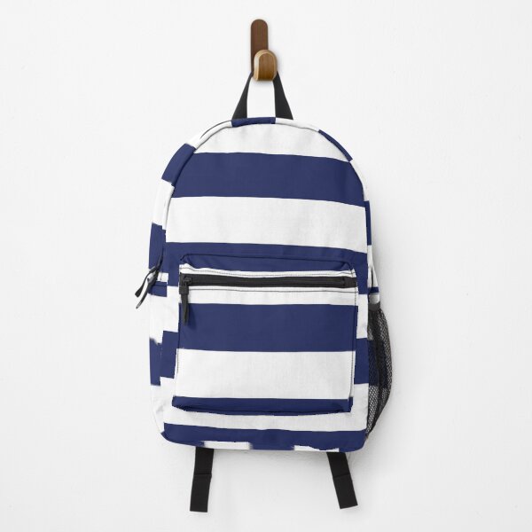 Item preview, Navy Blue and White Stripes designed and sold by Amy Brinkman.