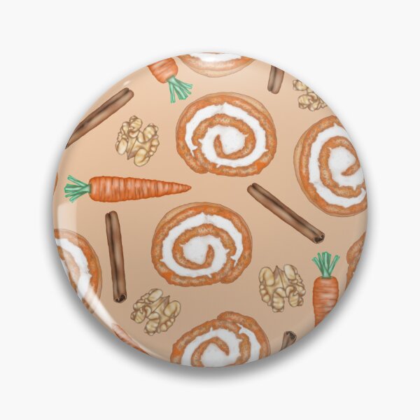 Item preview, Carrot Cake Roulade - Orange designed and sold by HB Loves Crafts.