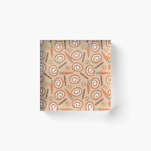 Item preview, Carrot Cake Roulade - Orange designed and sold by HB Loves Crafts.