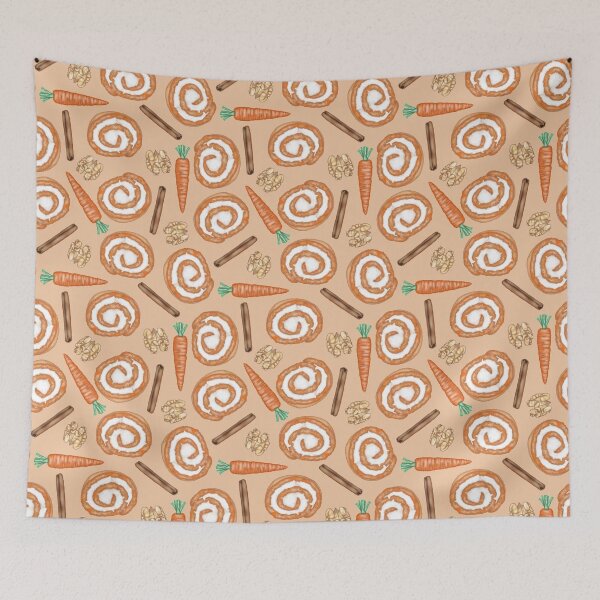 Item preview, Carrot Cake Roulade - Orange designed and sold by HB Loves Crafts.