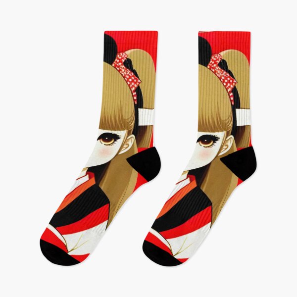 Item preview, Colourful Harajuku Girl designed and sold by RaveToTheGrave.