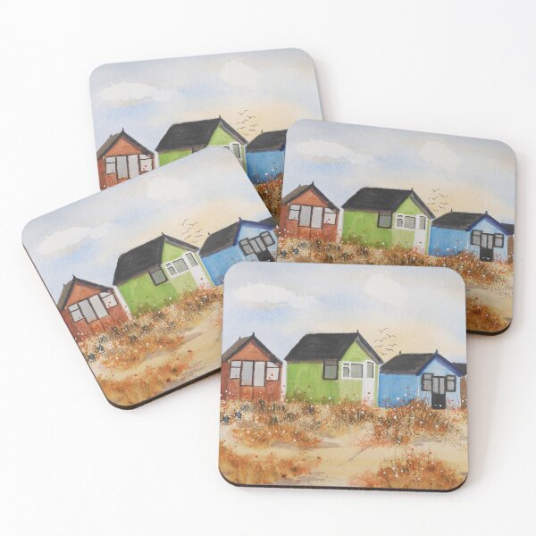 Item preview, Beach Huts designed and sold by FrancesArt.