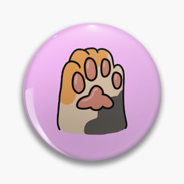 Artikelvorschau, Calico-Katzenpfote entworfen und verkauft von silly-stickers-.