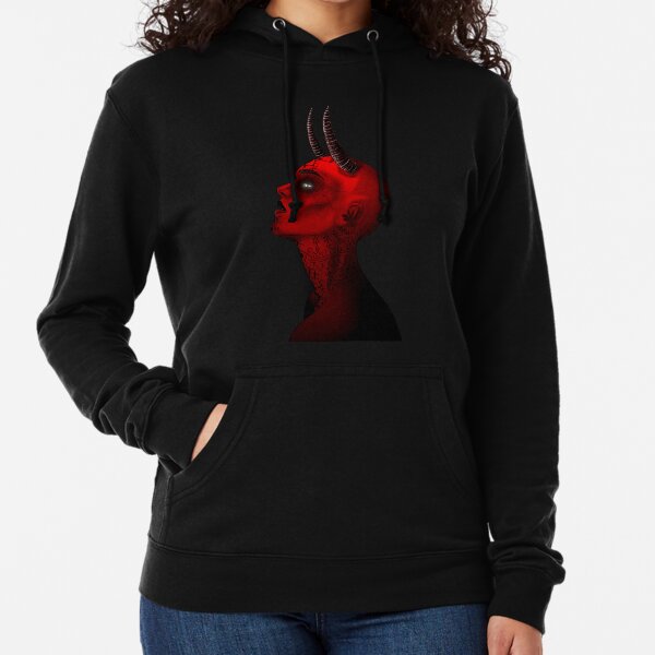 Hoodie with devil on sale horns on hood