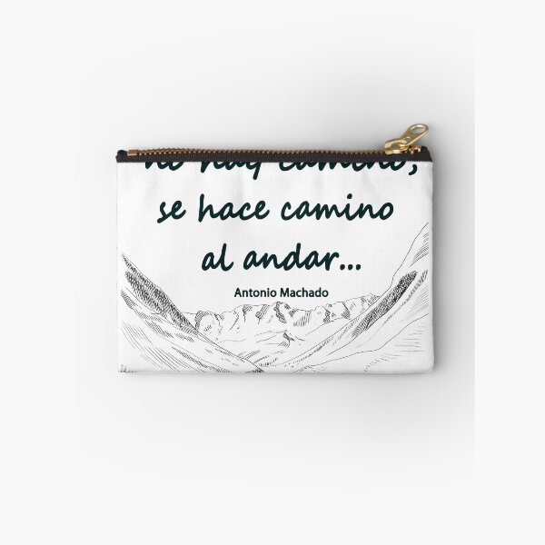 Item preview, Caminante no hay camino, a verse by Antonio Machado (version 2) designed and sold by Hugo Cuevas-Mohr.