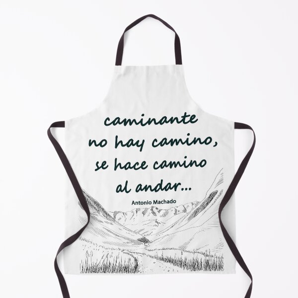 Item preview, Caminante no hay camino, a verse by Antonio Machado (version 2) designed and sold by Hugo Cuevas-Mohr.