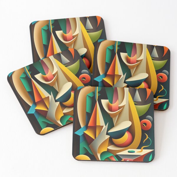 Item preview, Darkstar Art Abstract Multi Color designed and sold by Print-Online.
