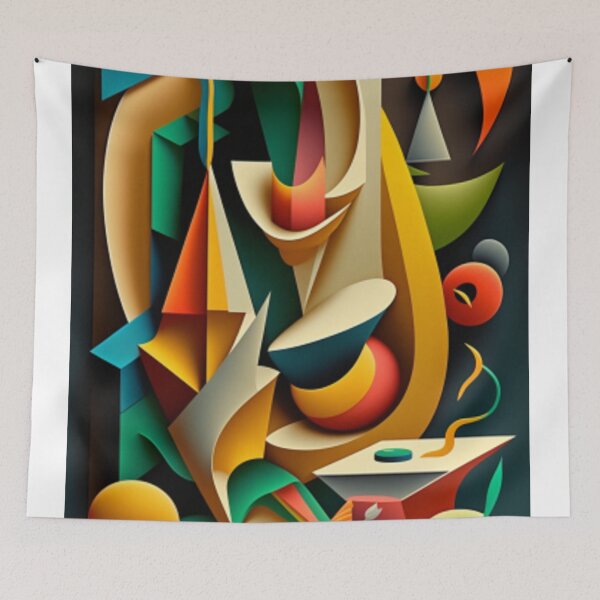 Item preview, Darkstar Art Abstract Multi Color designed and sold by Print-Online.