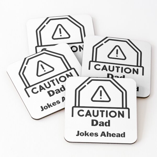 Item preview, Caution Dad Jokes Ahead designed and sold by WADH ⭐⭐⭐⭐⭐.