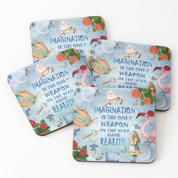 Item preview, Alice In Wonderland - Imagination Quote designed and sold by Gypsy  Queen.