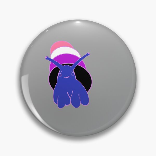 Item preview, Gender fluid Pride Flag Snail designed and sold by Day10Machine.