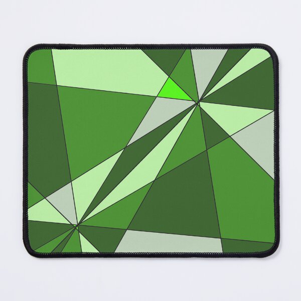 Item preview, Entropic Paints Geometric Green designed and sold by Entropic-Paints.