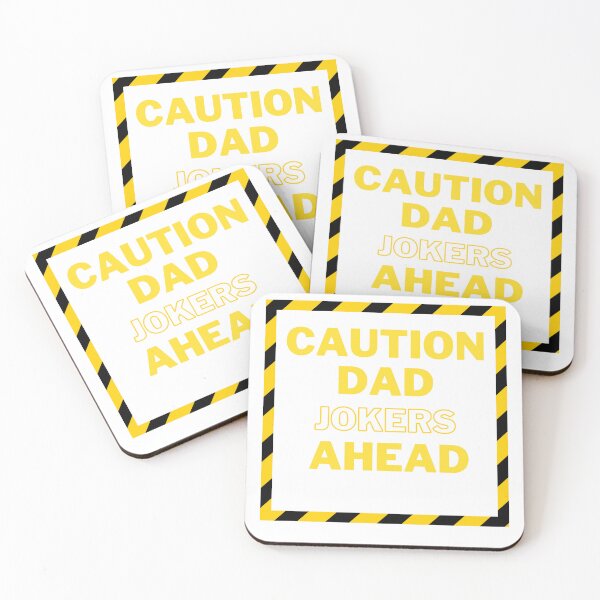 Item preview, Caution Dad Jokes Ahead designed and sold by WADH ⭐⭐⭐⭐⭐.